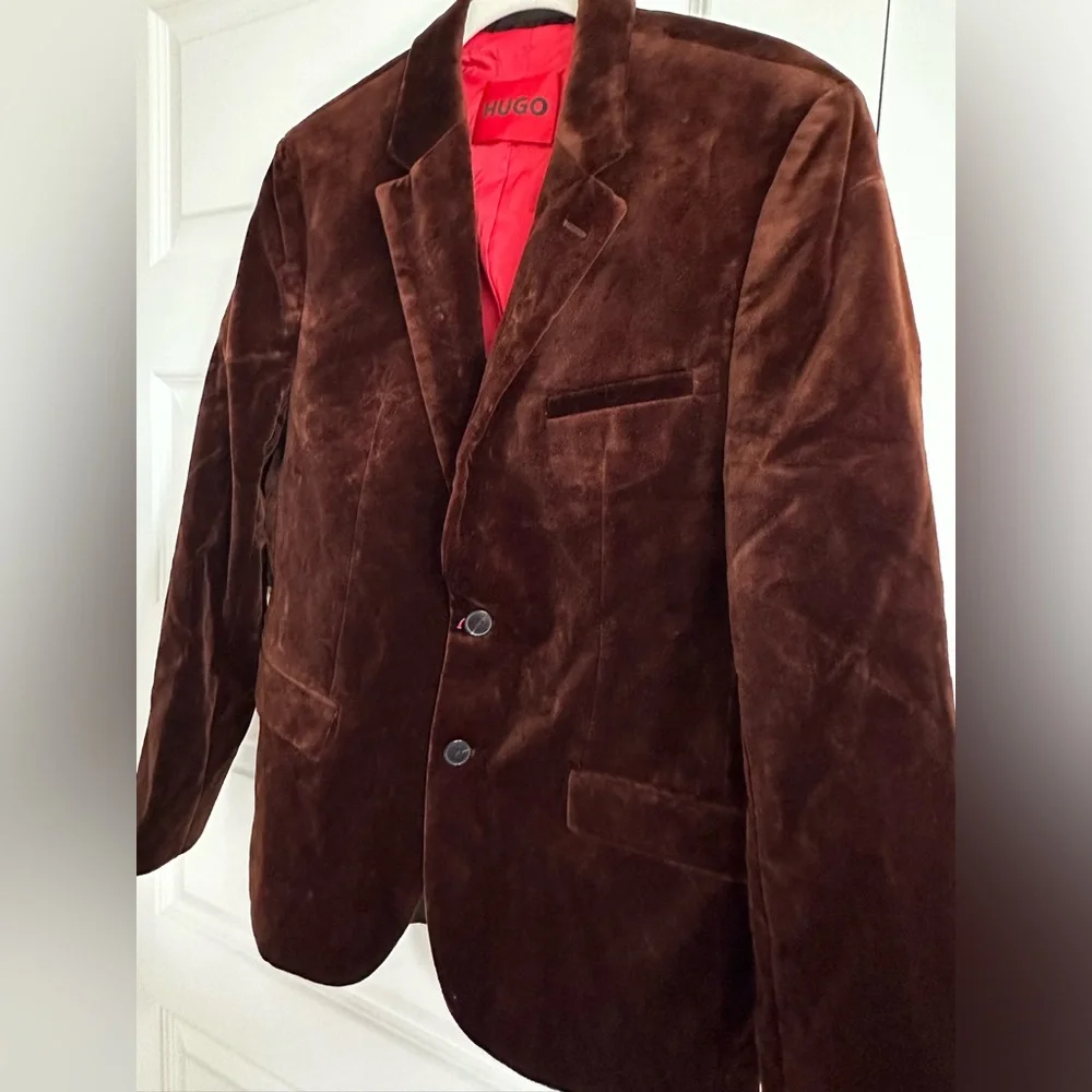 Hugo Boss‎ Velvet Blazer NWT 36R